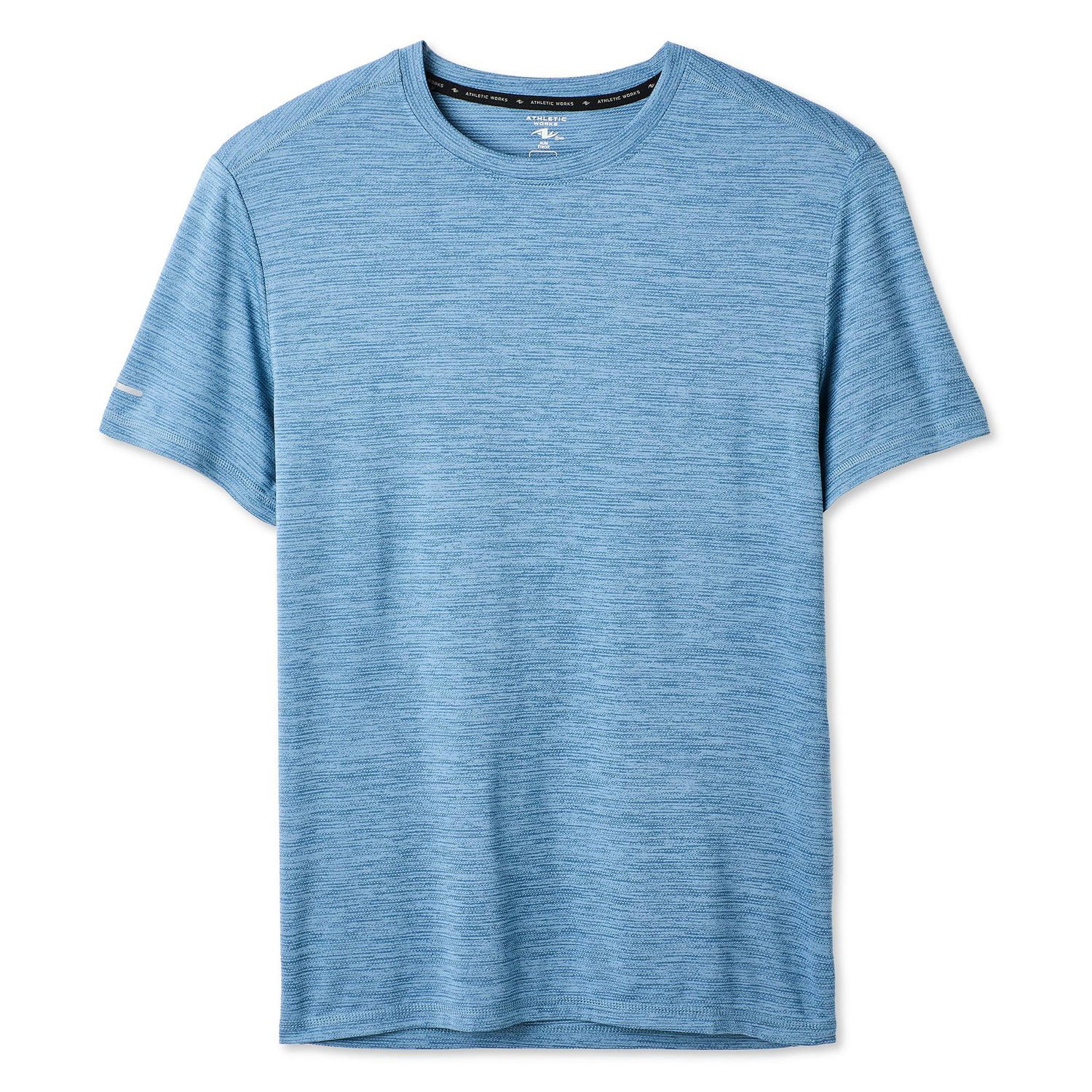 T-shirt à manches courtes et coupe étroite Athletic Works pour hommes