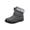 Grey, variant on Pisexur Womens Winter Snow Boots Black Waterproof Insulated Warm Fur Lined Ankle Booties Anti-Slip Slip On Walking Comfortable Outdoor Boot Size