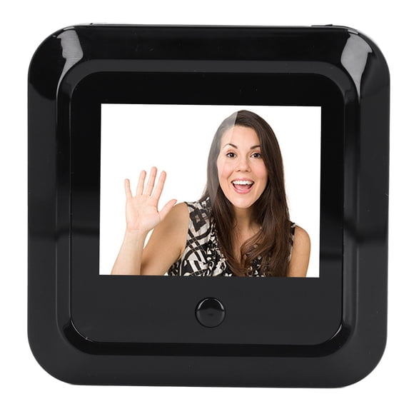 Video Door Viewer, Digital Door Camera Wide Angle Lens Anti Prying Excellent Wear Resistance 2.4 Inch HD Screen 0.3MP  for Apartment