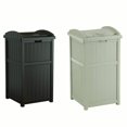thumbnail image 1 of Suncast Trash Hideaway Poubelle de Patio Extérieure 33 Gallons, 1 Java et 1 Taupe, 1 of 7