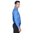 thumbnail image 3 of Harriton Men's Long-Sleeve Oxford with Stain-Release, 3 of 3