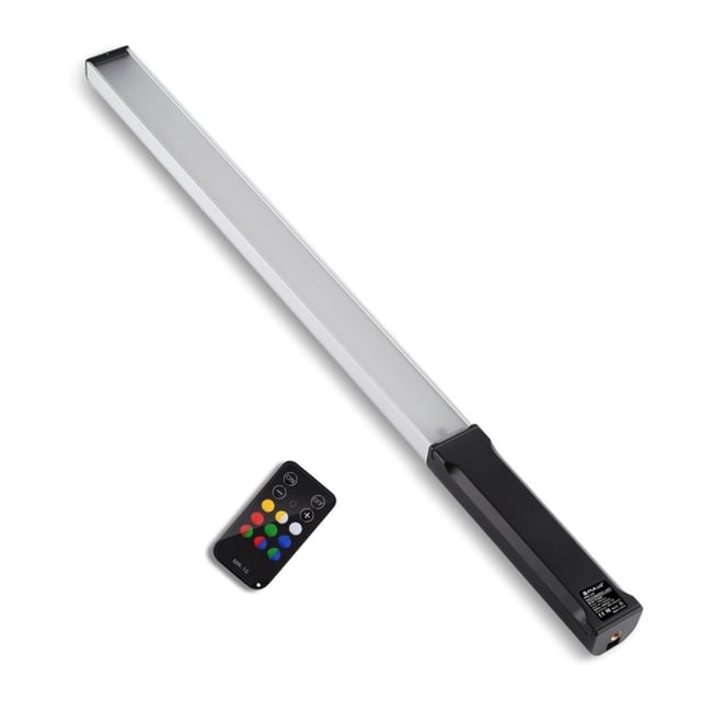 PULUZ Remote Control RGB Light Rechargeable Adjustable Dimmable 1000lm LED Lamp Stick Photography Supplies Illuminous Equipment