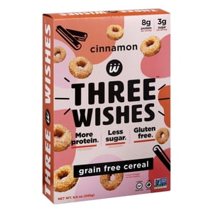 Three Wishes - Céréales Cannelle Sans gluten - Cas 6-8.6 OZ