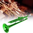 thumbnail image 2 of Brass Trumpet, Not Easy To Rust Trumpet, Brass Trumpet Body For Instrument Lovers Christmas Gifts, 2 of 8