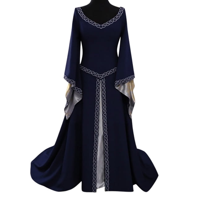 UPPADA Liquidation Robes de Cocktail Grande Taille Robe Formelle pour Femmes Robe de Soirée Robe Vintage Élégante Robes à Manches Évasées Grande Taille Tenue Or rose pour Femmes