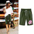 thumbnail image 2 of Birdeem Ensemble Haut et Short pour Femmes Shorts à Taille Élastique avec Cordon de Serrage, 2 of 12