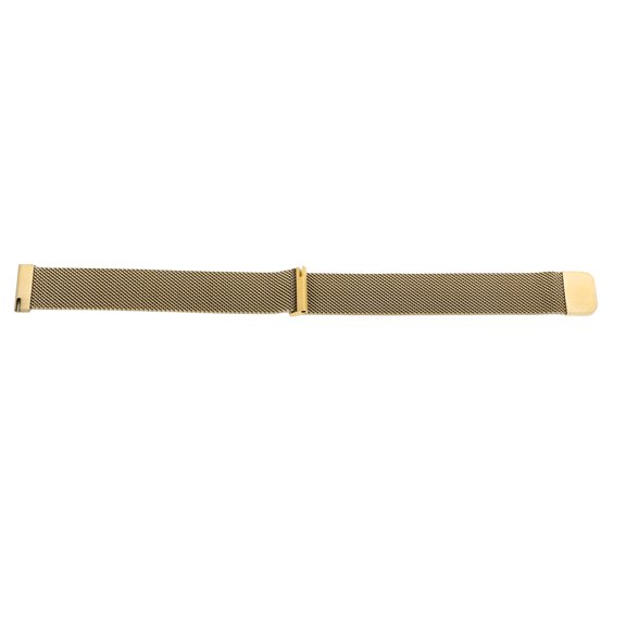 Smartwatch Strap Stainless Steel Smartwatch Band Wristband Replacement for HUAWEI GT2 18mm Gold