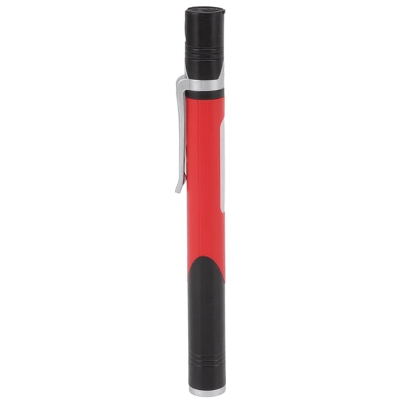 Lampe de Poche à Stylo à DEL, Lampe de Poche à Stylo Recharge USB Portable pour Réparation Noir,Rouge