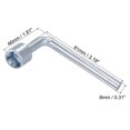 thumbnail image 2 of Unique Bargains 13mm Metric L Shaped Angled Open Hex 6 Point Socket Wrench, Single Ended, 2 of 5