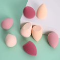 thumbnail image 4 of Blending Sponges Set of 8PCS Foundation Blender Sponge Makeup Cosmetic Cream Powder Multi shape for Dry & Wet Use, Beauty Sponge Holder Organizer Box Multi Purple Color Cosmetics Tool, 4 of 7