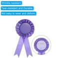thumbnail image 4 of Unique Bargains Ruban de Récompense Vierge, Ruban Rosette Prix Honoraire Reconnaissance, Violet, Lot de 18, 4 of 5