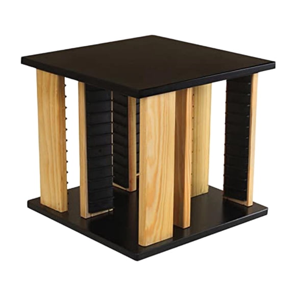 Siruishop Desktop CD Storage Rack Accessories Sturdy Professional DVD Media Disc Stand