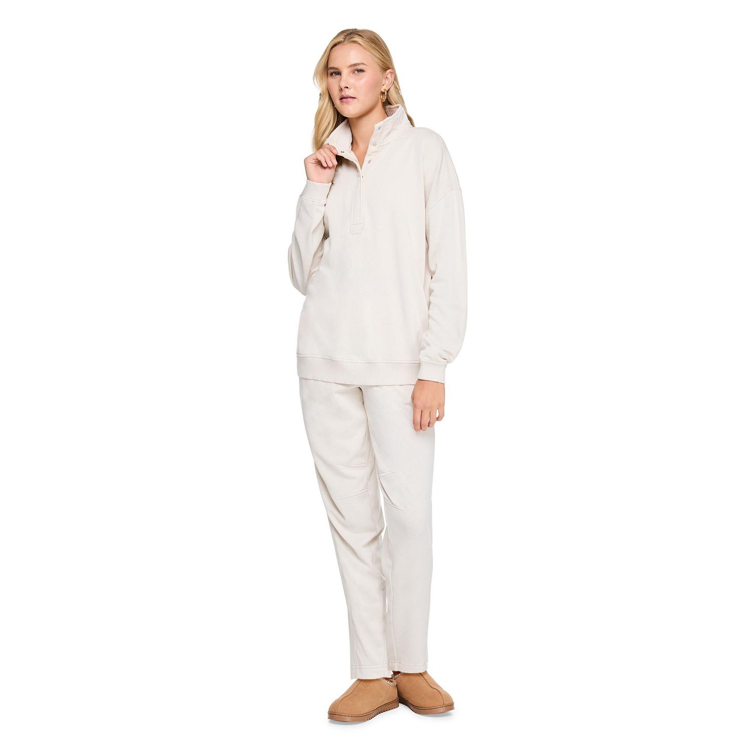 Coton ouaté à col montant Wild Skye pour femmes