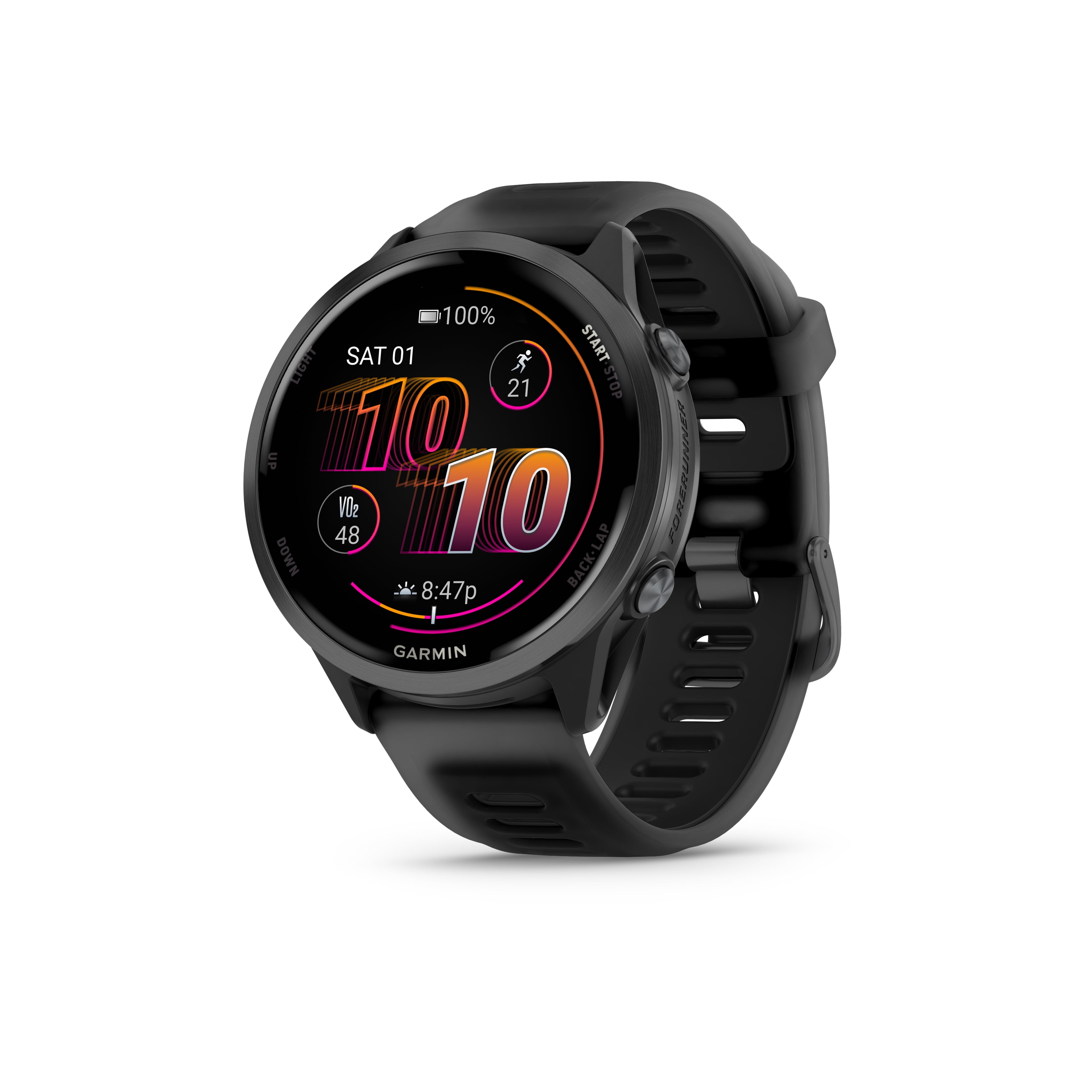 Garmin Forerunner® 570 GPS Smartwatch - 47mm - Slate Grey Aluminum