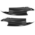 thumbnail image 2 of Front Bumper Diffuser, Front Bumper Deflector Wear And Aging Resistance Improve Aerodynamics Performance  For Coupe Cabrio Carbon Fiber Style, 2 of 8