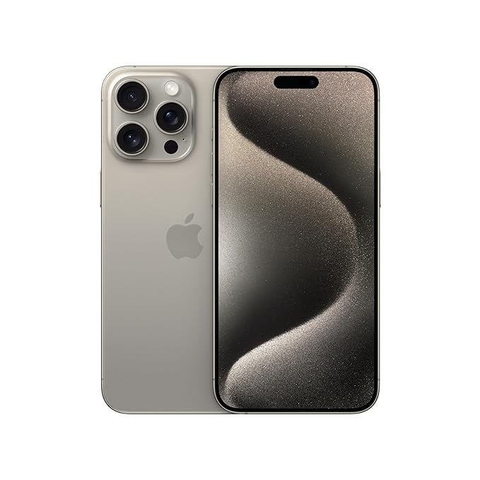 【超美品】 iPhone 15 Pro Max 256GB Apple iPhone 15 Pro Max 256GB Natural Titanium - Refurbished Good