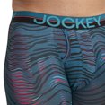 thumbnail image 2 of Jockey Men's Infinite Cool Microfiber Stretch 8" Long Leg Boxer Brief - 3 Pack, 2 of 7