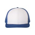 thumbnail image 1 of Adjustable Snapback Trucker Cap, Adjustable, WhiteRoyal, 1 of 1
