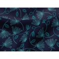 thumbnail image 4 of oneOone Tissu Jersey Viscose Feuilles & Floral Imprimé Artistique BTY 60 Pouces de Large, 4 of 5