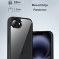 thumbnail image 2 of KOMI pour iPhone 16e Case : Étui Antichoc Anti-Jaunissement / Protection de Qualité Militaire, Étuis Résistants aux Rayures / Étui de Téléphone Cellulaire Robuste, Mince et Transparente - Désert, 2 of 5