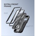 thumbnail image 4 of Dexnor for Google Pixel 9 Pro Case with Slide Camera Cover & Built-in Screen Protector & Heavy-Duty Kickstand,Full-Body Protective Cover Rugged Bumper Cases for Pixel 9 Pro 2024, Black, 4 of 8