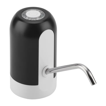 FAGINEY Pompe à Eau pour Bouteille, Distributeur de Pompe à Eau, Pompe à Eau pour Bouteille Portable avec Lumière DEL, Distributeur Rechargeable par USB pour la Maison et le Bureau