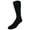 Black, variant on CTM® Tube Cotton Blend Casual Socks 4 Pair Value Pack (Men's)
