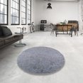 thumbnail image 3 of Ahgly Company Indoor Rectangle Mid-Century Modern Light Slate Gray Oriental Area Rugs, 7' x 10', 3 of 6