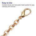 thumbnail image 4 of Unique Bargains 47'x0.22' Purse Chain Strap, Purse Handle Shoulder Bag Replacement Strap, Gold, 4 of 5