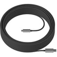 thumbnail image 3 of Logitech Strong - USB cable - USB Type A (M) to 24 pin USB-C (M) - USB 3.2 Gen 2 - 82 ft - Active Optical Cable (AOC), plenum - for Room Solution Huddle, Large, 3 of 9
