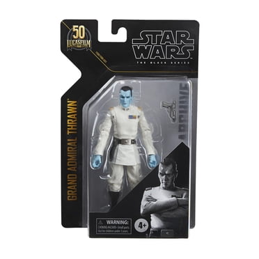 Star Wars The Black Series collection Archive, figurine Grand Amiral Thrawn Star Wars Rebels de 15 cm à collectionner, enfants, dès 4 ans