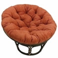 thumbnail image 2 of International Caravan 3312-MS-SP 42 in. Rattan Papasan Chair with Micro Suede Cushion, Camel - 32 lbs, 2 of 3