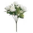 thumbnail image 2 of YAOMOBB Realistic Artificial Flowers Realistic Artificial Flower Long lasting Fake Rose Photo Prop Table Centerpiece Wedding Party No Wither No Watering, 2 of 7