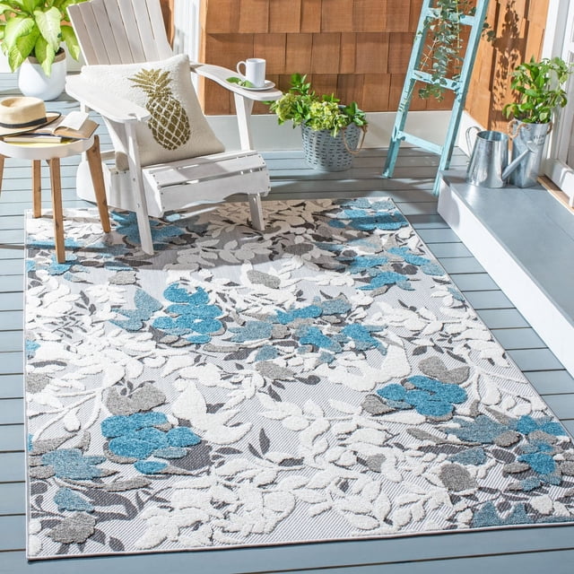 SAFAVIEH Cabana Janella Tapis Intérieur/Extérieur Floral