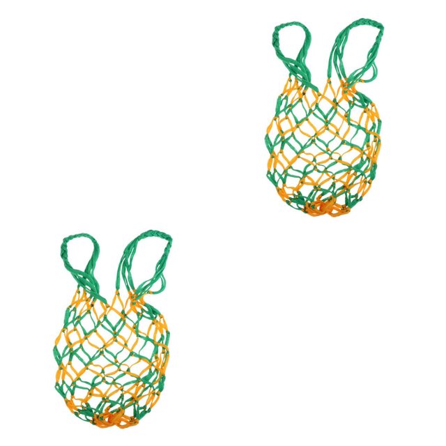 Baohd Sac de Ballon en Maille 1/2/3/5 Sac de Transport en Filet Vert Jaune 2 Pcs