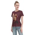 thumbnail image 4 of Women's Basic Short Sleeve T-Shirt One Piece Ace, 4 of 6