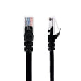 thumbnail image 1 of PrimeCables® 50FT Ethernet Network Cable ,High Quality Cat6 550MHz UTP RJ45, Black, 1 of 4