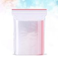 thumbnail image 3 of Estbridge 100pcs 8x12cm Clear Zipper Bags  Reclosable Plastic Food Storage Bags, 3 of 6