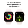 thumbnail image 4 of Apple Watch Series 11 GPS 42mm Rose Gold Aluminium Case with Light Blush Sport Band - S/M, 4 of 5