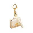 thumbnail image 2 of Stylish Leather Key Chain Pouch Handle Strap Coin Purse Bag Pendant Earphone Case Red Envelope, 2 of 5