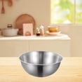 thumbnail image 4 of Ensemble de Bols à Mélanger en Acier Inoxydable, Organisateur de Rangement pour Aliments de Réfrigérateur Domestique, Robuste, Résistant à la Rouille, Robuste, Facile à Nettoyer, Va au Lave-Vaisselle, Polyvalent pour Mélanger, Servir, Salade, Maïs Soufflé, Empilable, 4 of 6
