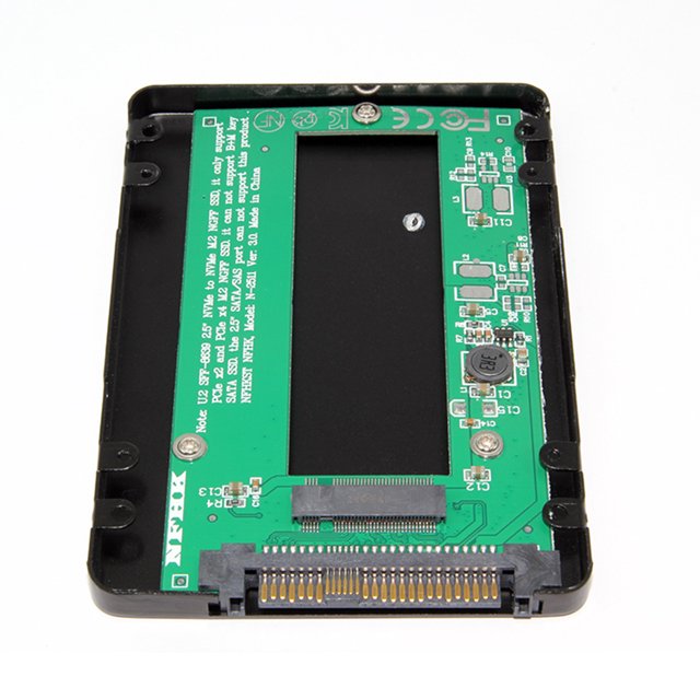 Boîtier Adaptateur SSD 2.5 Po NVMe/PCI-E vers M.2 NGFF PCIe x4