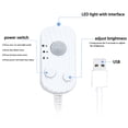thumbnail image 2 of facefd Strip Lights Infrared Motion Sensor Flexible 2W 3500K/6500K LED Tape Ribbon Lamp Festival Party Trimmable Screen Lighting White Light 4M, 2 of 4