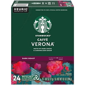 Starbucks Caffe Verona Les K-Cups, 24 Nombre