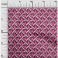 thumbnail image 1 of oneOone Polyester Lycra Fabric Zig Zag Flame Stitch Decor Fabric Printed BTY 56 Inch Wide, 1 of 3