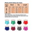 thumbnail image 2 of MAWCLOS Bas pour Femmes Taille Élastique Mini Pantalon Couture de Couleur Short Décontracté Sport Extensible Gris m, 2 of 2