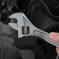 thumbnail image 2 of WorkPro 8"  Adjustable Wrench,Drop Forged Steel, 2 of 6