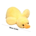 thumbnail image 3 of Yellow Duck Plush Toy Soft Stuffed Animal Doll For Kids Gift Present, 3 of 6