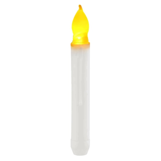 Yeacher Led Long Electronic Candles Creative Simulation Tears Remote Control Candlelight Wedding Religious Candles