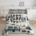 thumbnail image 2 of Erosebridal RV Car Comforter Sets Queen Size,Camping Adventure Bedding Queen Comforter Set,Cartoon Car Decor,Reversible,Ultra Soft,3 Pieces, 2 of 7